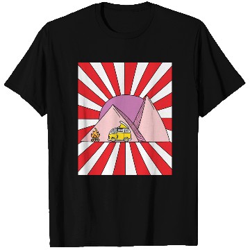 Discover Camping Nature Vintage T Shirts