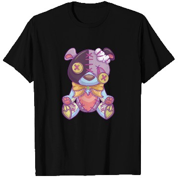 Discover Pastel Goth Teddy Bear Japanese Anime Kawaii T Shirts