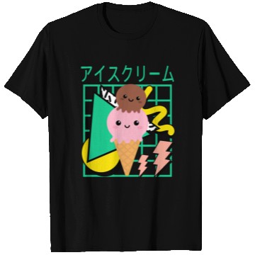 Discover The 90s Japanese Kawaii Ice Cream T Shirts