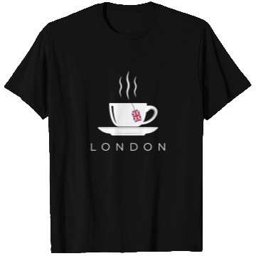 Discover London English Tea England Union Jack British Gift T Shirts