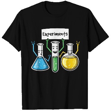Discover Experiments Chemistry Lover T Shirts