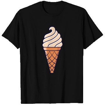 Discover SOFT ICE CREAM ICE CUP WAFFLE ICE CREAM GIFT IDEA T Shirts