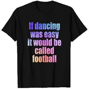 Discover Dance school dance lessons dancing couple Football T Shirts