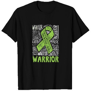Discover Non-Hodgkins Lymphoma Warrior Lime Green Awareness T Shirts