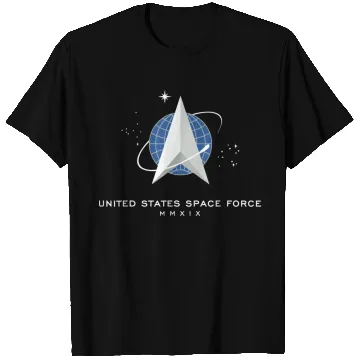 Discover UNITED STATES US SPACE FORCE USSF DELTA FLAG birth T Shirts