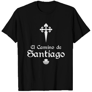 Discover El Camino De Santiago Saint James Cross Scallo T Shirts
