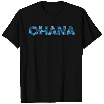 Discover Ohana Family In Hawaiian Language Hibiscus Pattern T Shirts