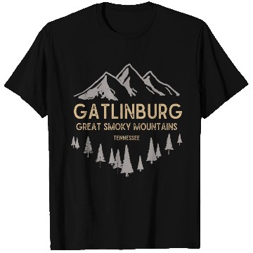 Discover Gatlinburg Tennessee Great Smoky Mountains T Shirts