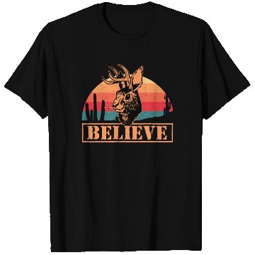 Discover Believe in Jackalope Mythical Animal Jackrabbit T Shirts