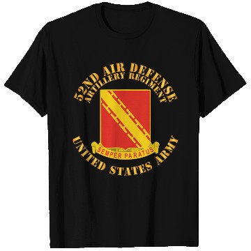 Discover Army 52nd Air Defense Artillery Regiment US Army T Shirts