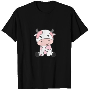Discover Strawberry Cow Cute Pink Strawberry Cow Kawaii T Shirts