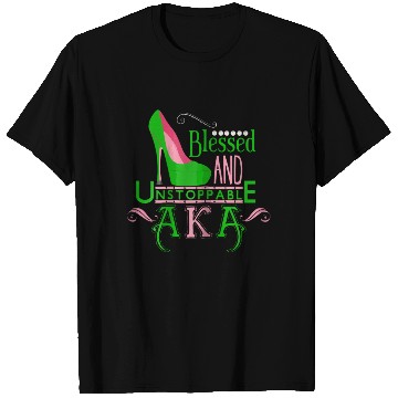 Discover Womens AKA inspired Blessed AKA AKA sorority Alpha T Shirts