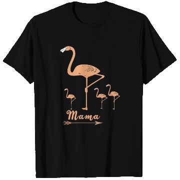 Discover MAMA FLAMINGO BIRD T Shirts