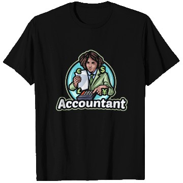 Discover Accountant - Count your Money T Shirts