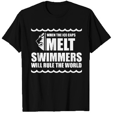 Discover Swimmer Outdoor Pool Lifeguard Swimming Swim T Shirts
