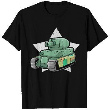Discover Sherman M4A1 WWII Army Tank History Vintage T Shirts