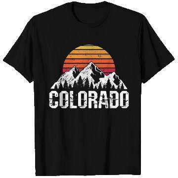 Discover Colorado view T Shirts
