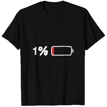 Discover Low battery icon T Shirts