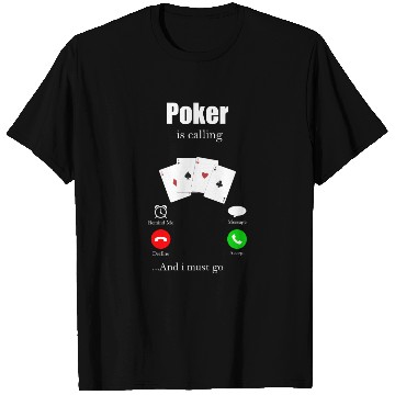 Discover Poker Cards Casino All In Gift Poker Chips T Shirts