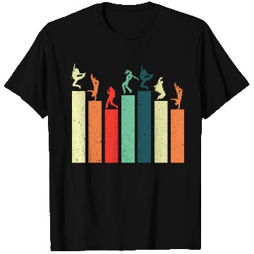 Discover Break dancing Bboy poses Retro Vintage Hip Hop T Shirts