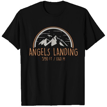 Discover Angels Landing Zion National Park Mountain Hikers T Shirts