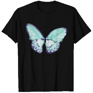 Discover Light Green Butterfly T Shirts