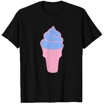 Discover Mint-Strawberry Ice-Cream Con-I Love Ice cream T Shirts