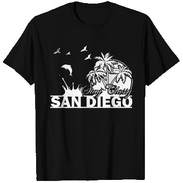 Discover San Diego Cool Logo Funny T Shirts