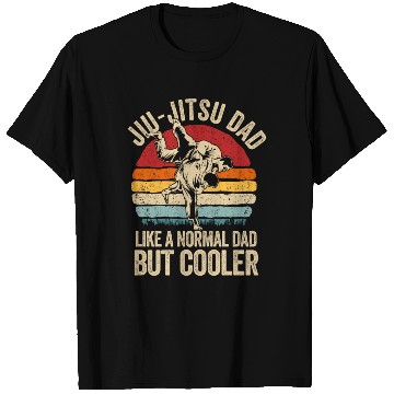 Discover Retro Jiu-Jitsu Dad T Shirts BJJ Men Father Vintage
