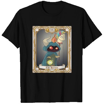 Discover The Hermit Tarot Card, Major Arcana Anime Baphomet T Shirts
