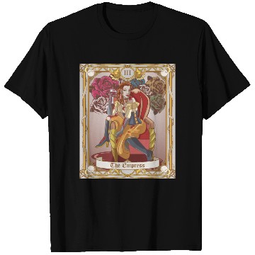 Discover The Empress Tarot Card, Major Arcana Anime Vampire T Shirts