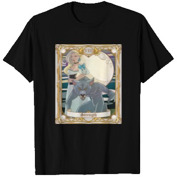 Discover Strength Tarot Card, Major Arcana Anime Vampire T Shirts