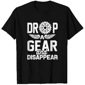 Discover Drop A Gear And Disappear Automotive Racing T Shirts