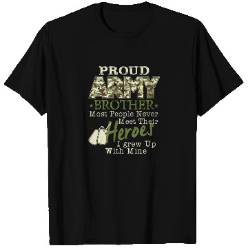 Discover Army hero brother T Shirts