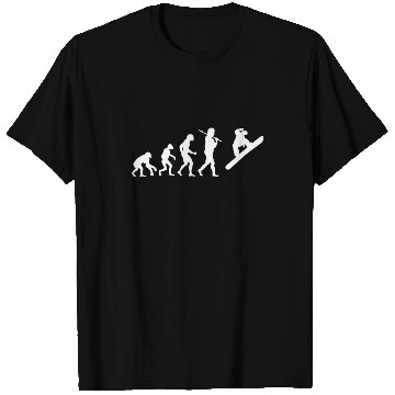 Discover Evolution Snowboarding T Shirts