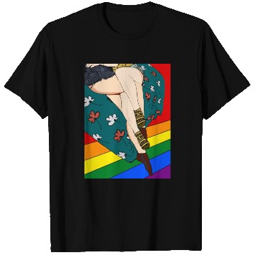 Discover Lesbians in bed T Shirts