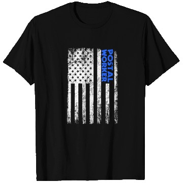 Discover Postal Worker USA T Shirts