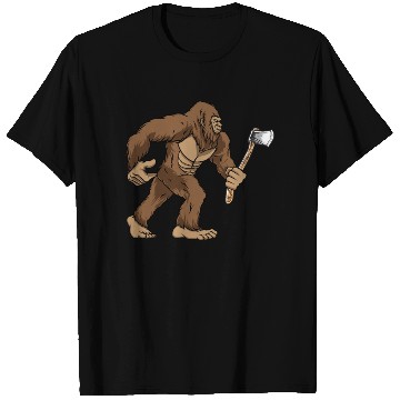 Discover Bigfoot Lumberjack Sasquatch Carpenter T Shirts