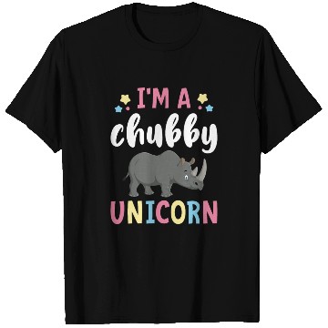Discover I'm a Chubby Unicorn Rhino T Shirts