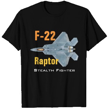 Discover F 22 Raptor stealth fighter T Shirts