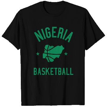 Discover Nigeria basketball T Shirts