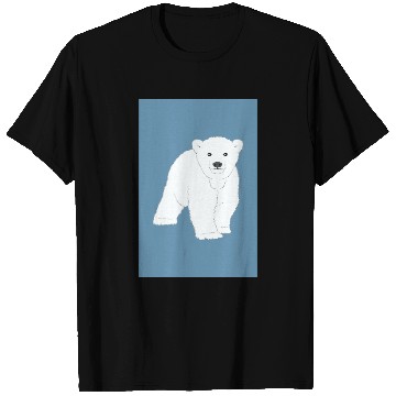 Discover Polar bear cub T Shirts