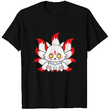 Discover 9 Tailed Fox Kawaii T Shirts