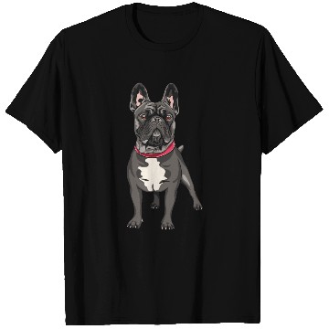 Discover Black French Bulldog T Shirts
