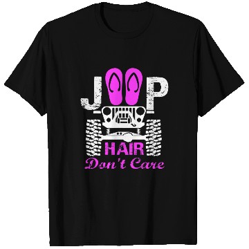 Discover Jeep Hair Don't Care T Shirts