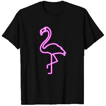 Discover Neon Flamingo T Shirts