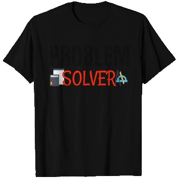 Discover Problem Solver Math Teacher T Shirts