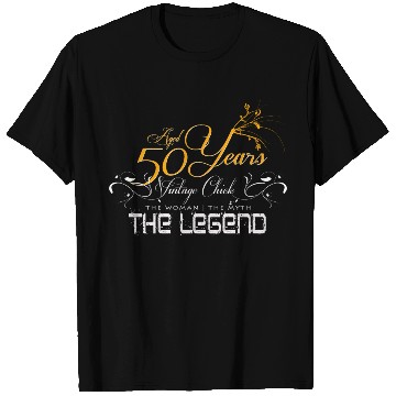 Discover 50th birthday T Shirts