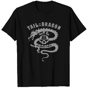 Discover Motorcycle Tail Of The Dragon T Shirts