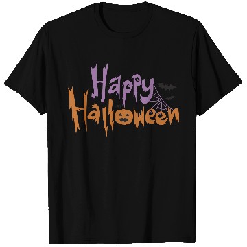 Discover Happy Halloween Spider Pumpkin Trick or treat bat T Shirts